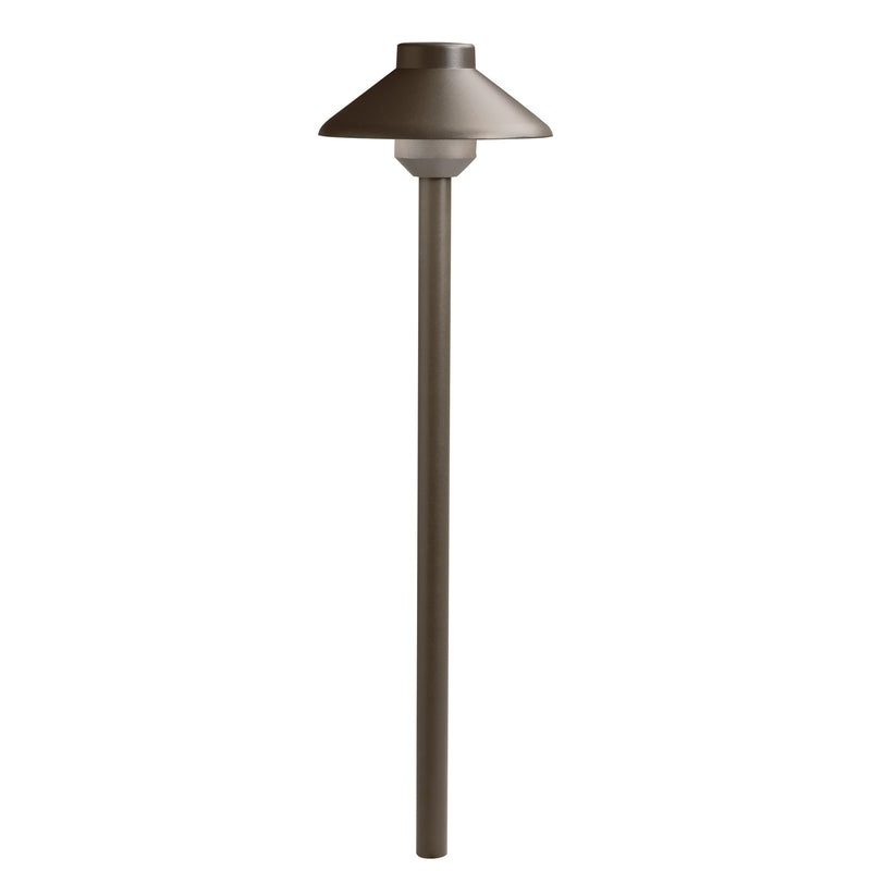 Landscape Llenita LED Path in Textured Architectural Bronze