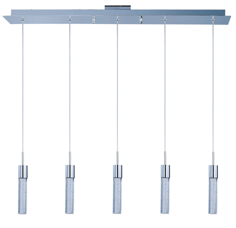 Fizz IV 5-Light LED Pendant in Polished Chrome - Lamps Expo