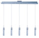 Fizz IV 5-Light LED Pendant in Polished Chrome - Lamps Expo
