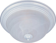 Essentials 11.5" 1 Light Flush Mount in White