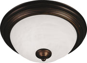 Essentials 13.5" 2 Light Flush Mount in Oil Rubbed Bronze