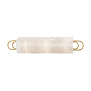 Buckley 3-Light Bath Vanity Light in Aged Brass