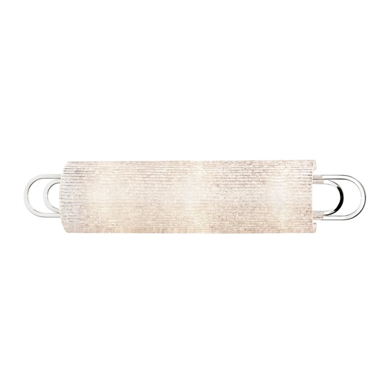 Buckley 3-Light Bath Vanity Light in Polished Nickel