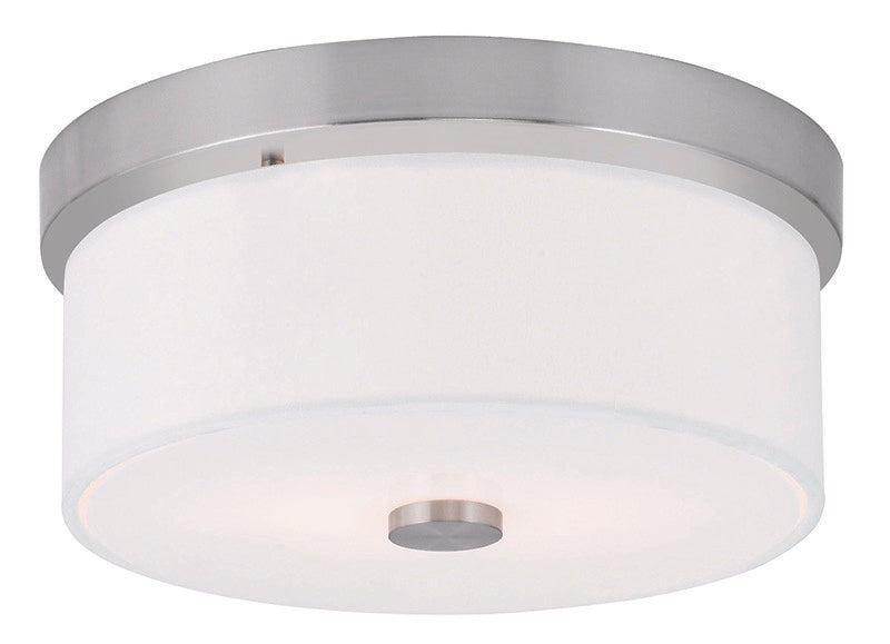 Meridian 2 Light Ceiling Mount in Brushed Nickel