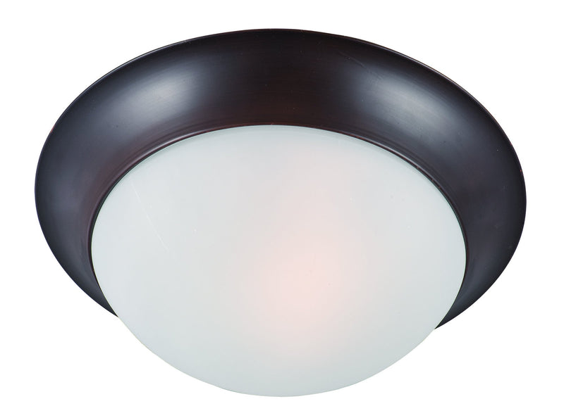 Essentials 12" 1 Light Flush Mount in Oil Rubbed Bronze