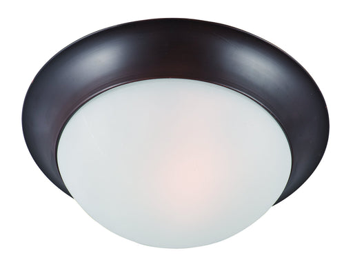 Essentials 12" 1 Light Flush Mount in Oil Rubbed Bronze