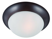 Essentials 14" 2 Light Flush Mount in Oil Rubbed Bronze