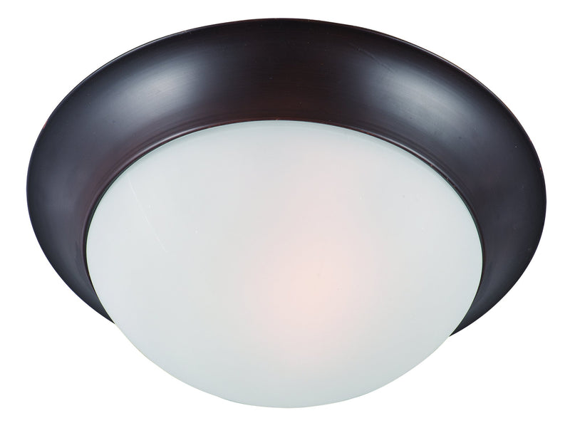 Essentials 14" 2 Light Flush Mount in Oil Rubbed Bronze