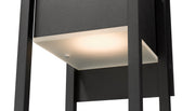 Barwick 1 Light 8" Outdoor Wall Light in Black