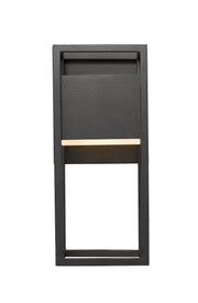 Barwick 1 Light 5.75" Outdoor Wall Light in Black