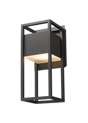 Barwick 1 Light 5.75" Outdoor Wall Light in Black