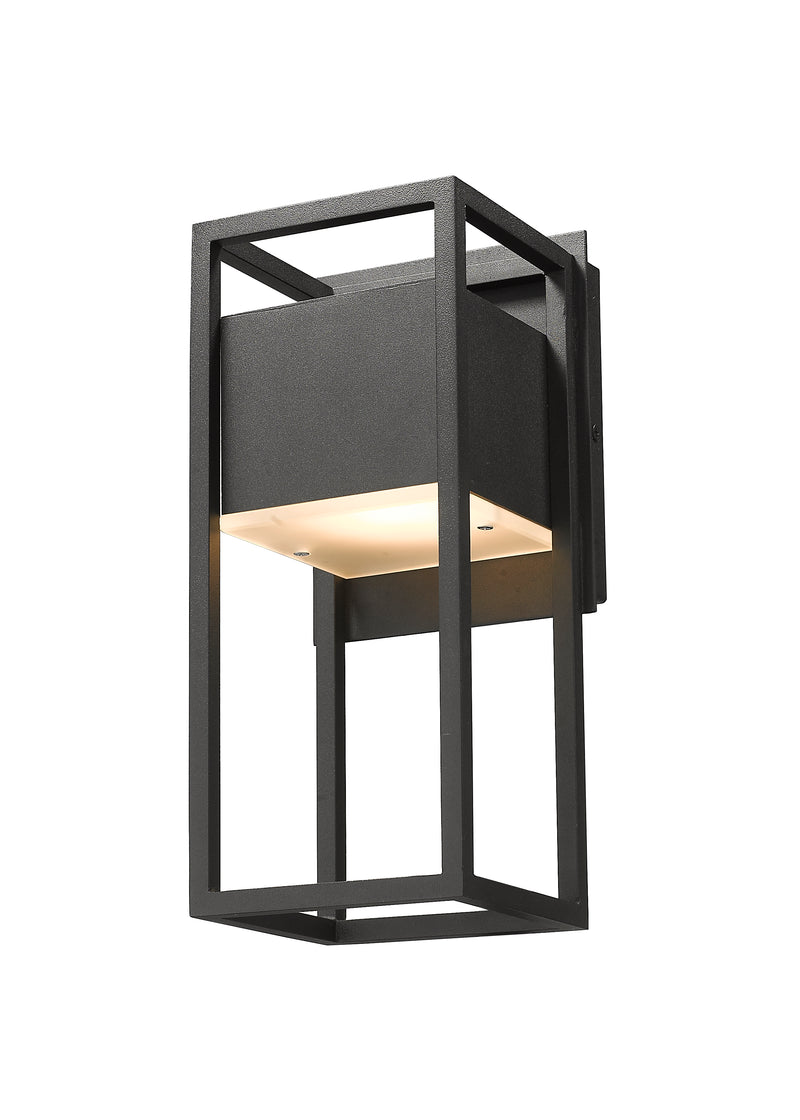 Barwick 1 Light 5.75" Outdoor Wall Light in Black