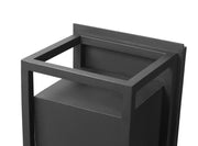 Barwick 1 Light 5.75" Outdoor Wall Light in Black