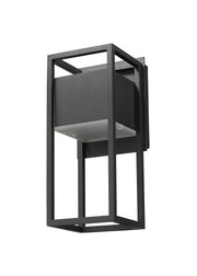 Barwick 1 Light 5.75" Outdoor Wall Light in Black