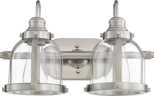 Denny 2 Light Vanity Light in Satin Nickel