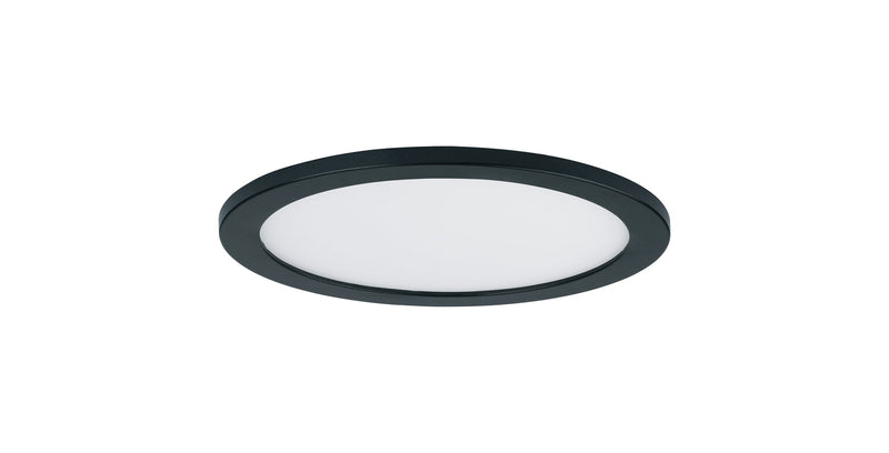 Wafer 5.5" Round LED Flush Mount in Black