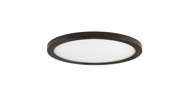 Wafer 5.5" Round LED Flush Mount in Bronze