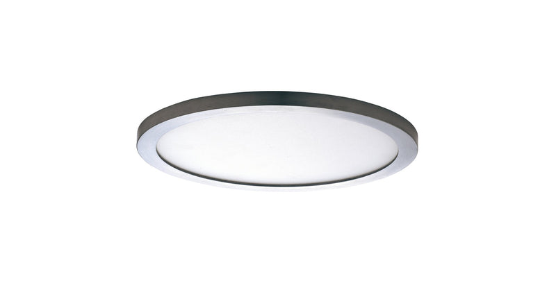 Wafer 5.5" Round LED Flush Mount in Satin Nickel