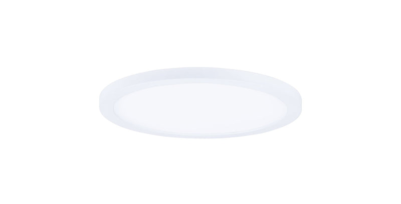Wafer 5.5" Round LED Flush Mount 0-10V Dimming in White