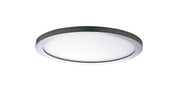 Wafer 7" Round LED Flush Mount in Satin Nickel