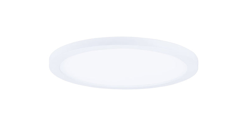 Wafer 7" Round LED Flush Mount in White