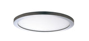 Wafer 9" Round LED Flush Mount in Satin Nickel