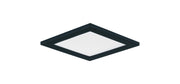 Wafer 5" Square LED Flush Mount in Black