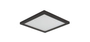 Wafer 7" Square LED Flush Mount in Bronze
