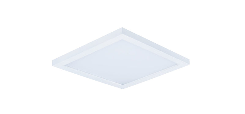 Wafer 7" Square LED Flush Mount in White