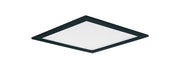 Wafer 9" Square LED Flush Mount in Black