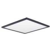 Wafer 15" Square LED Flush Mount in Bronze