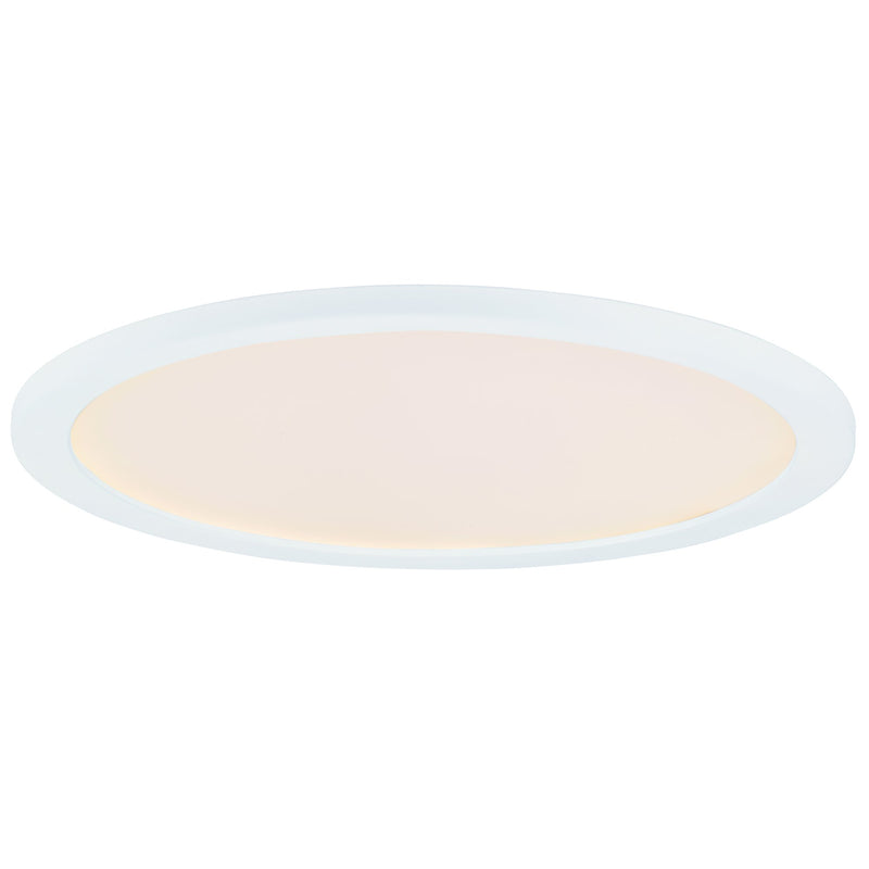 Wafer 22" Round LED Flush Mount in White