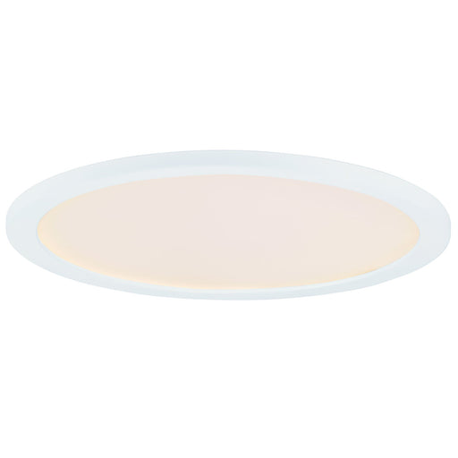 Wafer 22" Round LED Flush Mount in White