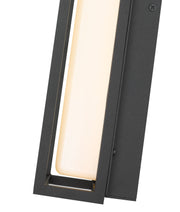 Baden Outdoor 1 Light 5" Outdoor Wall Light, 12.5" Tall in Black