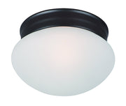 Essentials 7.5" 1 Light Flush Mount in Oil Rubbed Bronze