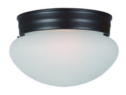Essentials 7.5" 1 Light Flush Mount in Oil Rubbed Bronze