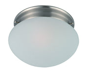 Essentials 7.5" 1 Light Flush Mount in Satin Nickel