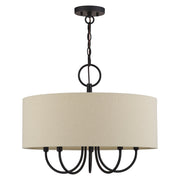 Bellingham 5-Light 22" Chandelier in Bronze