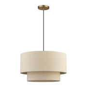 Bellingham 3-Light Pendant in Antique Gold Leaf