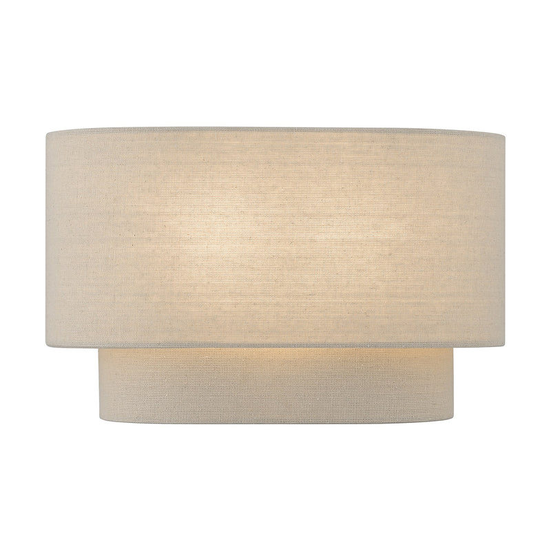 Bellingham 2-Light Half Moon ADA Wall Sconce in Antique Gold Leaf