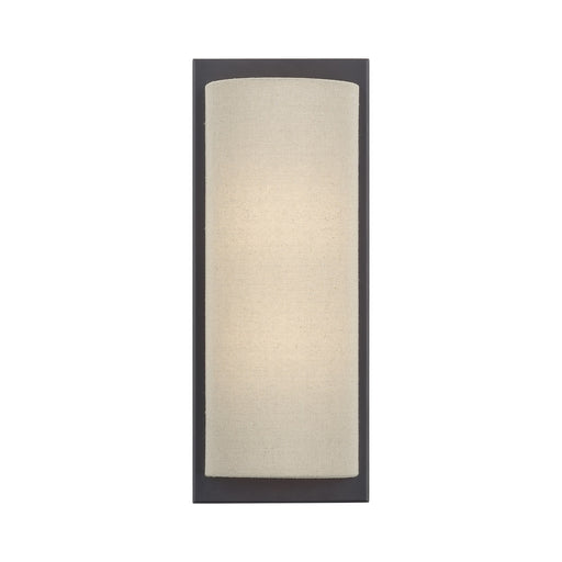 Bellingham 2-Light Rectangular ADA Wall Sconce in Bronze