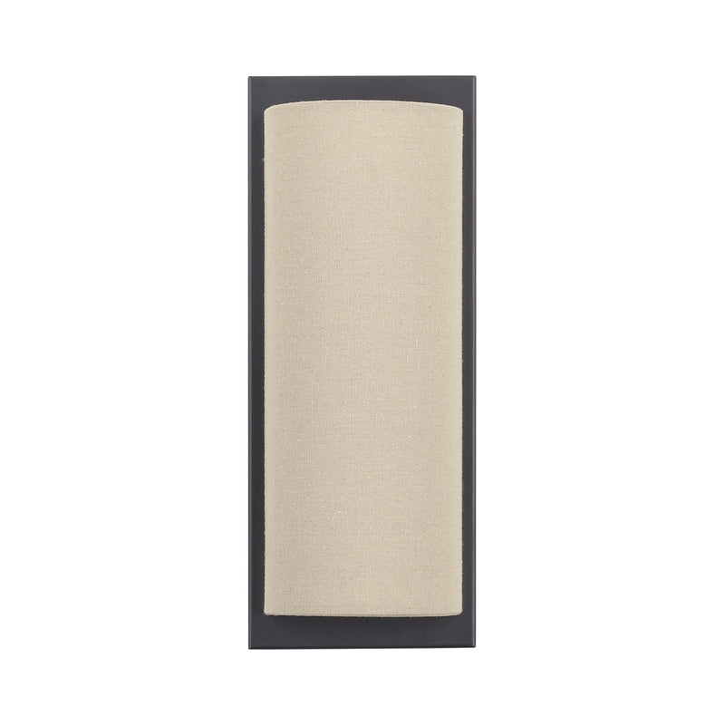 Bellingham 2-Light Rectangular ADA Wall Sconce in Bronze