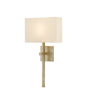 Ashdown Wall Sconce in Silver Leaf