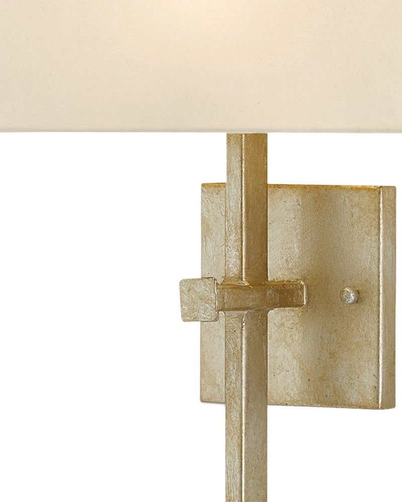 Ashdown Wall Sconce in Silver Leaf