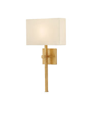 Ashdown Wall Sconce in Antique Gold Leaf
