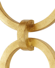 Bolebrook Wall Sconce in Gesso White / Contemporary Gold Leaf