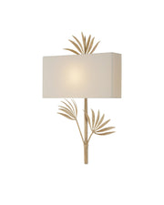 Calliope Wall Sconce in Coco Cream