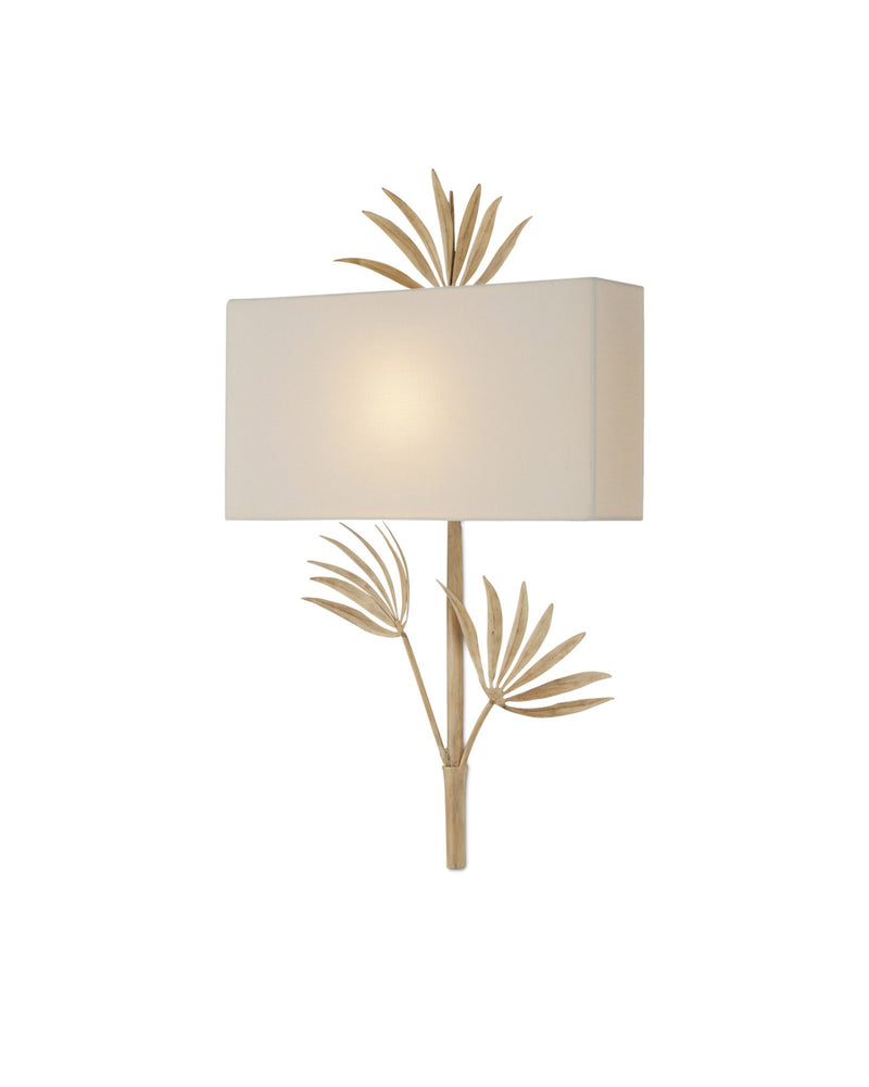 Calliope Wall Sconce in Coco Cream