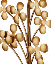 Cloverfield Wall Sconce in Contemporary Gold Leaf / Contemporary Gold