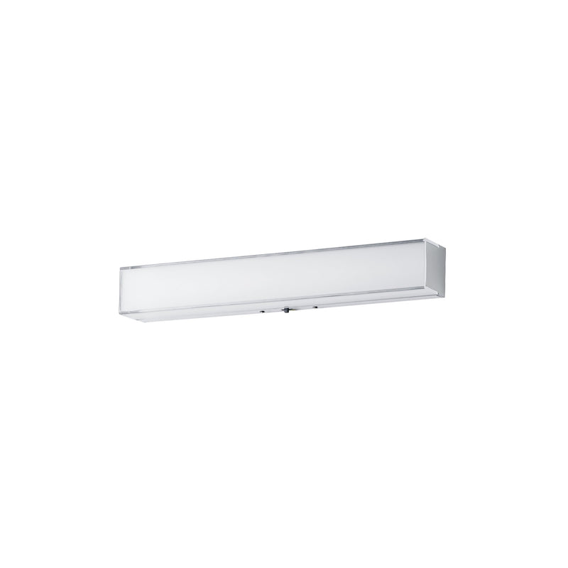 Edge 18" LED Bath Vanity Light 5CCT in Polished Chrome